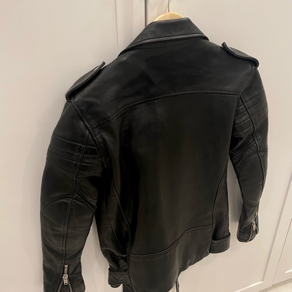 BLK DNM Black Leather Jacket - Picture 6 of 6